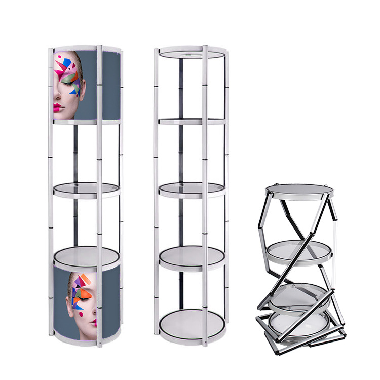 Foldable Twist Tower Racks